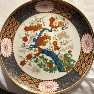 Vintage Japan Imari decorative plate